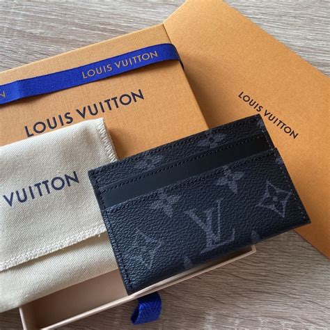 louis vuitton m62170 pte car.doub.m.ecli|Double Card Holder .